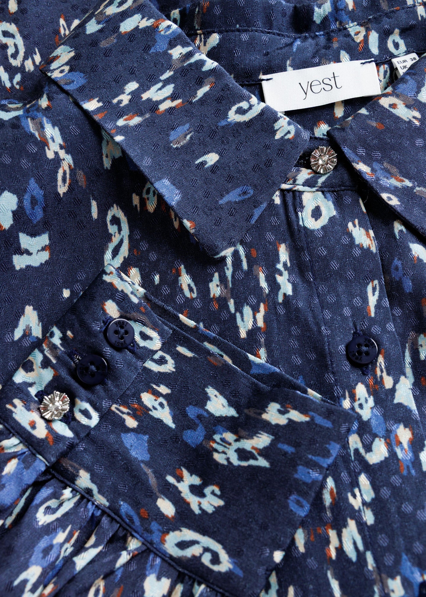 Yest - Ussia Dark Blue Blouse