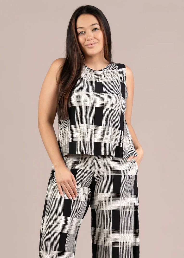 Sympli - Nu Flared Shell Print