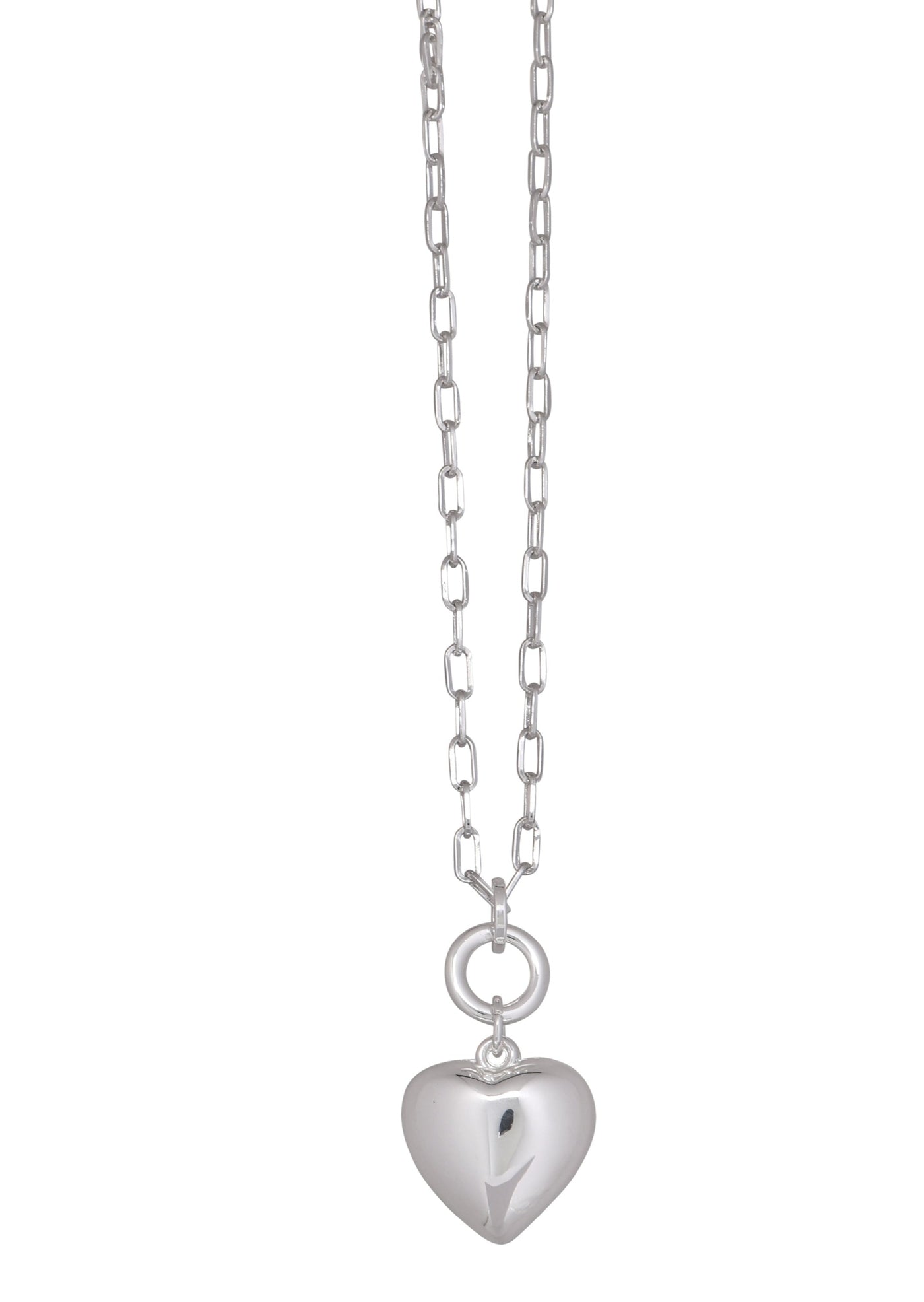 Merx - Long Heart Pendant Necklace