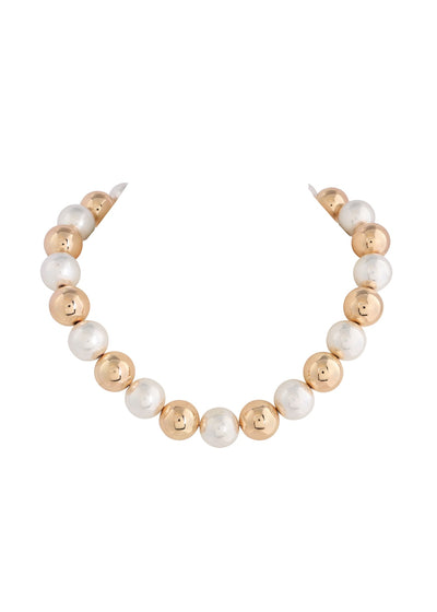 Merx - Frosted Beaded Necklace