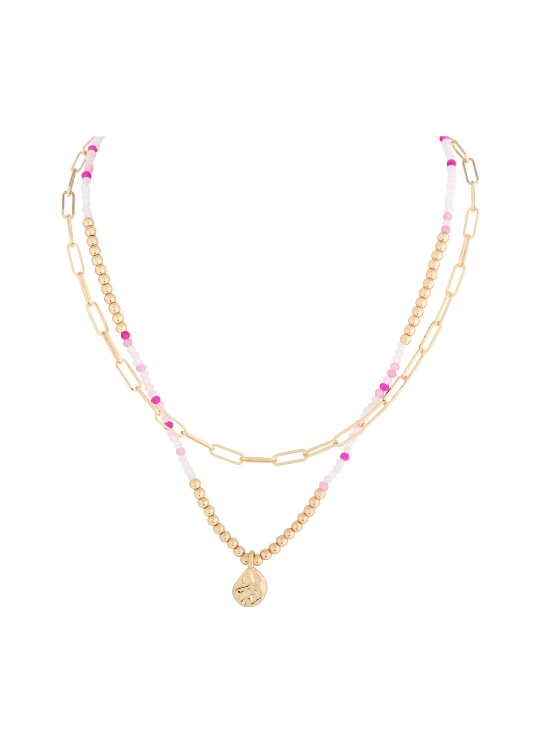 Merx - Layered Tiny Bead Necklace