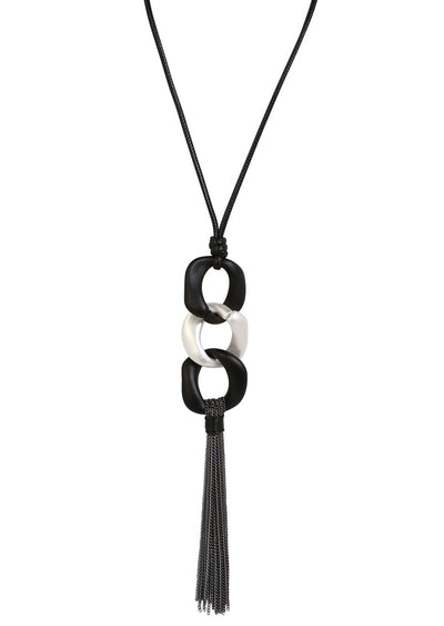 Merx - Links Tassel Necklace