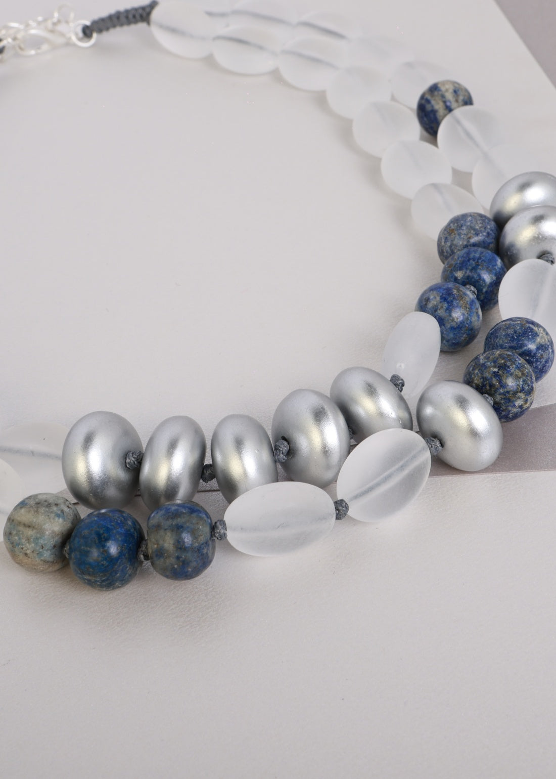 Merx - Two Strand Beaded Necklace