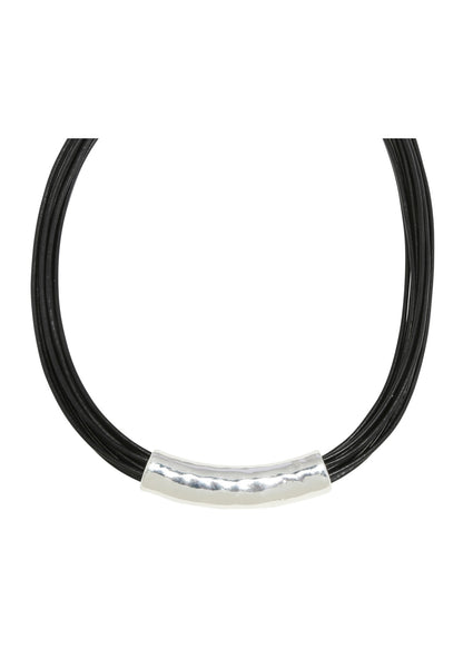 Merx - Leather Multi Strand Necklace