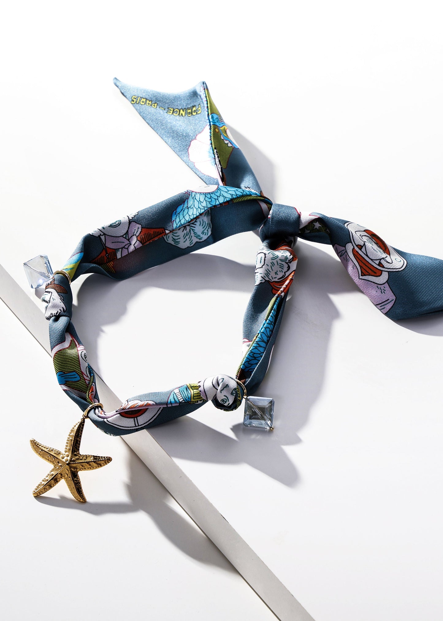 Merx - Cartoon Tie Scarf Necklace