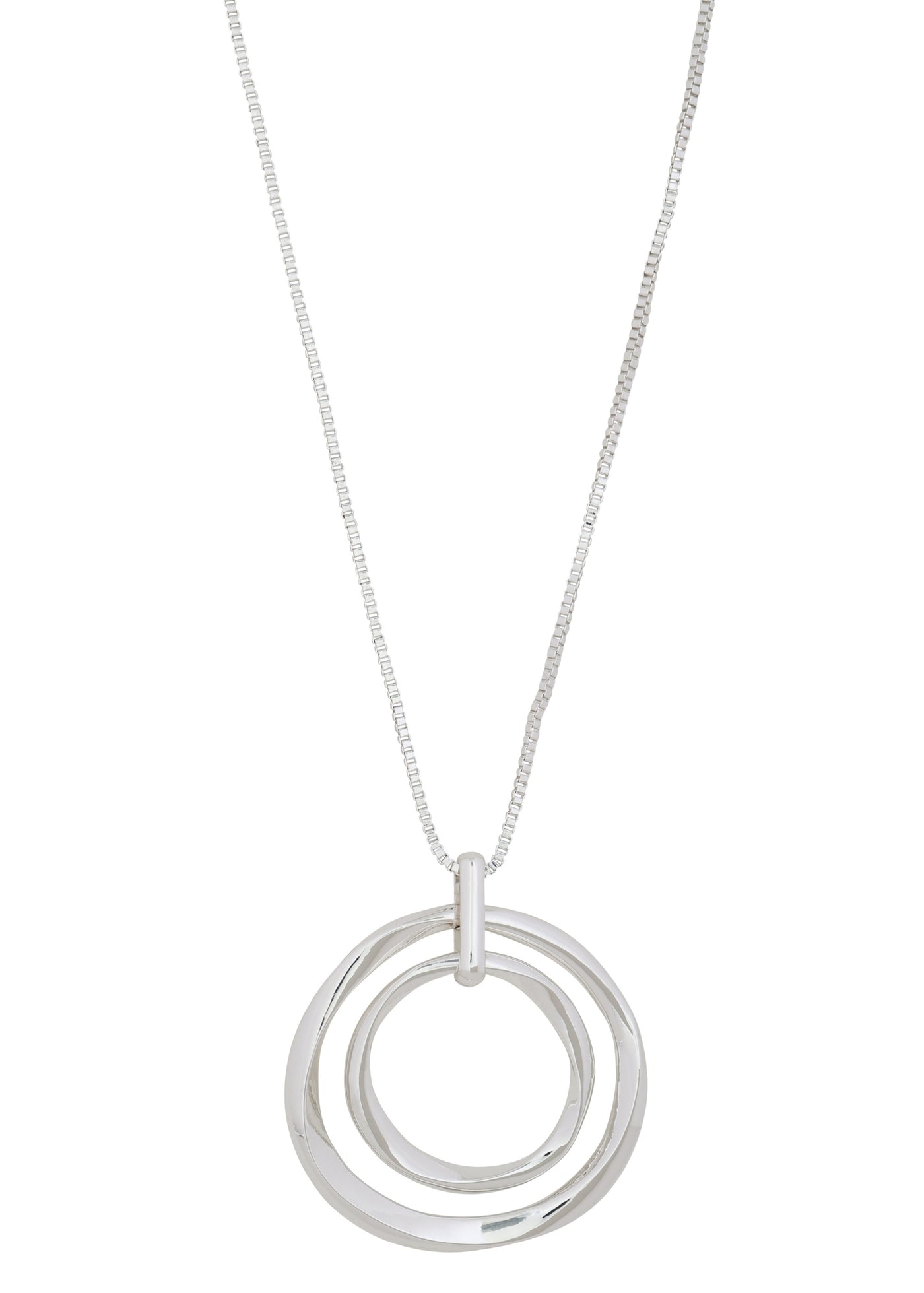 Merx - Double Ring Pendant Necklace