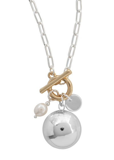 Merx - Two Tone Ball Necklace