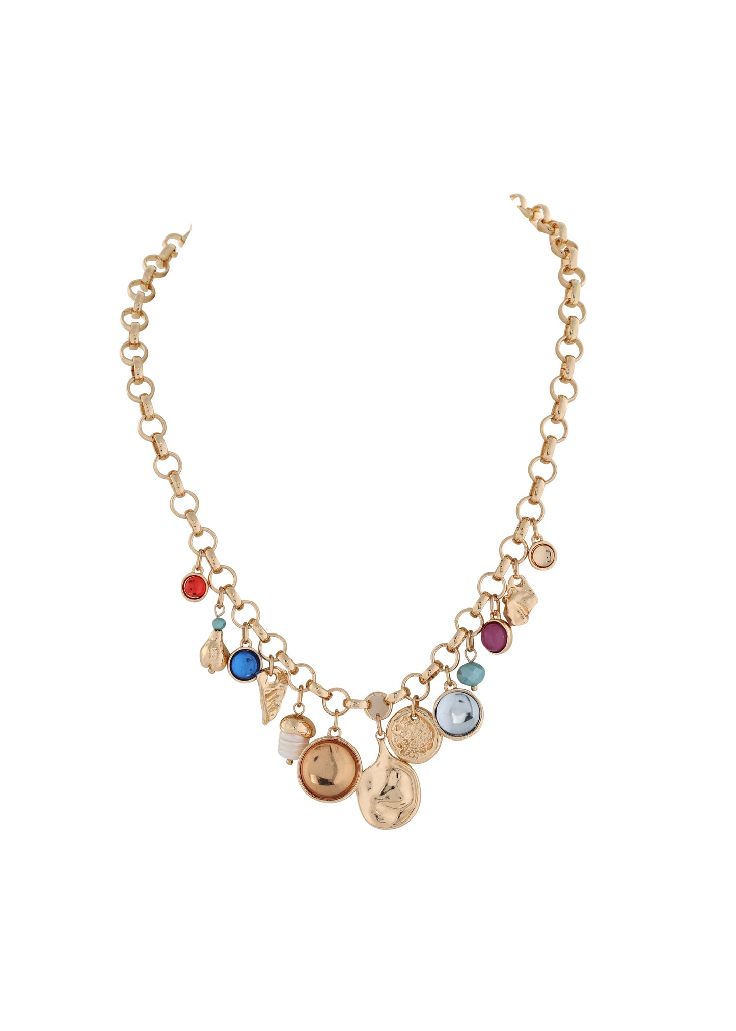 Merx - Colorful Charm Necklace