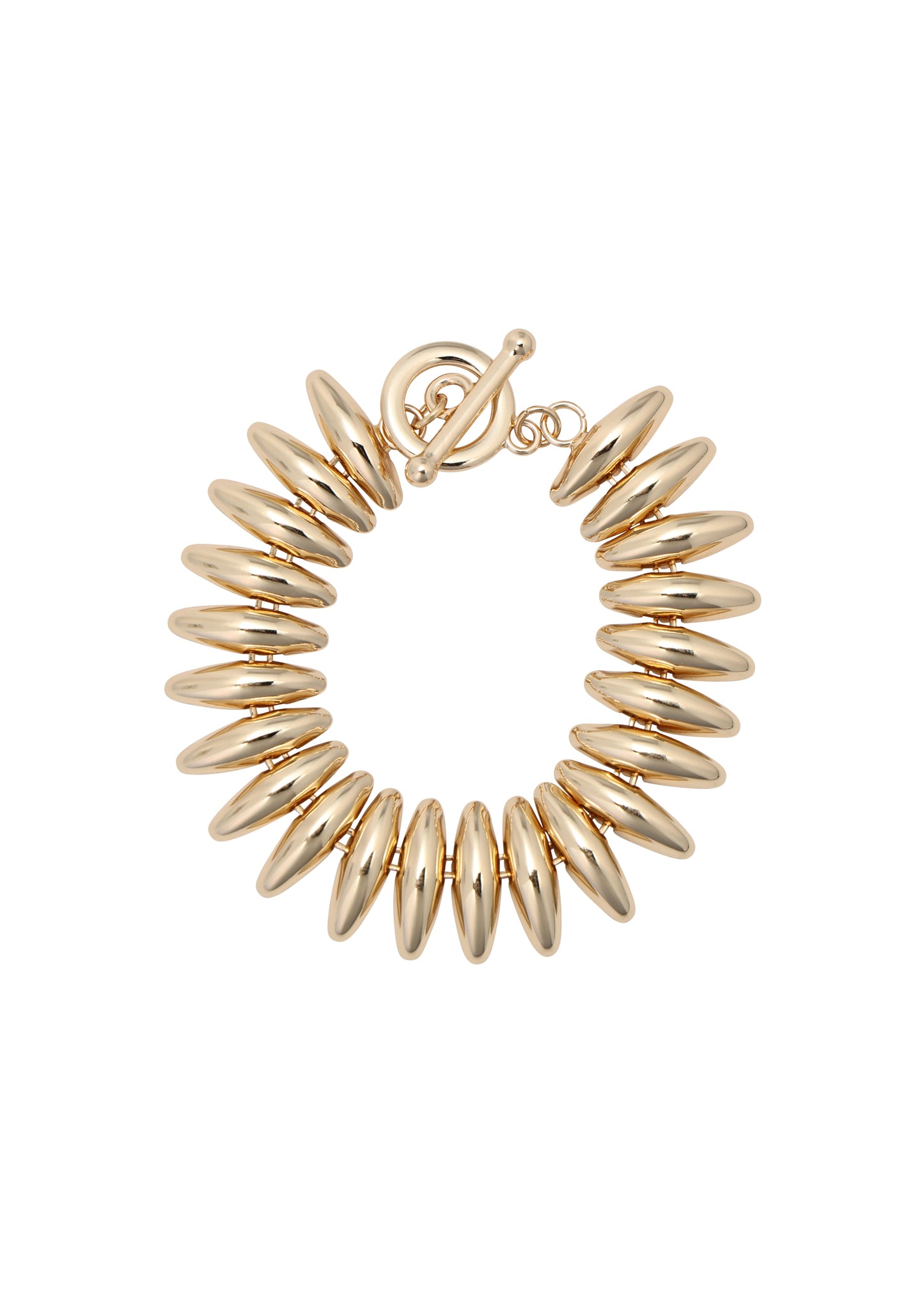 Merx - Sculptural Link Bracelet