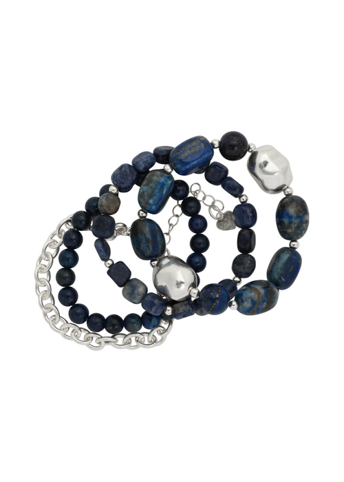 Merx - Navy Mix Bracelet Set