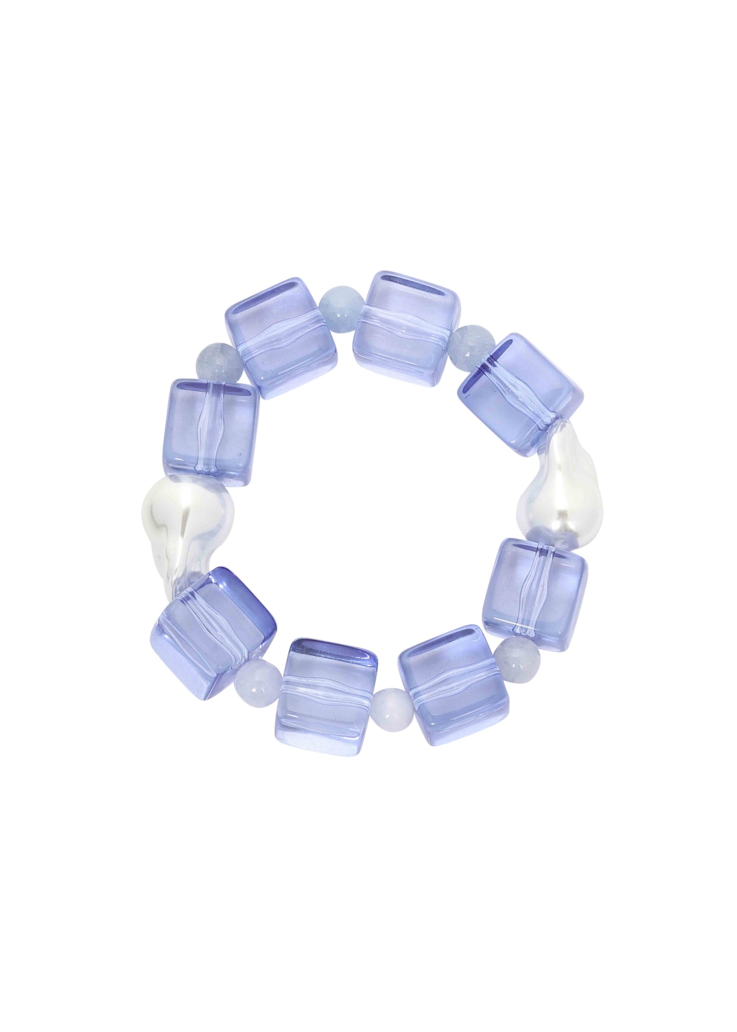 Merx - Translucent Cube Stretch Bracelet