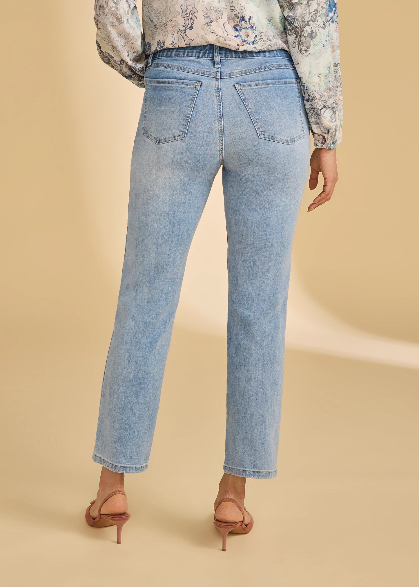 French Dressing Jeans - Basic pull-on Straight Ankle Jean- SALE - ONLINE EXCLUSIVE