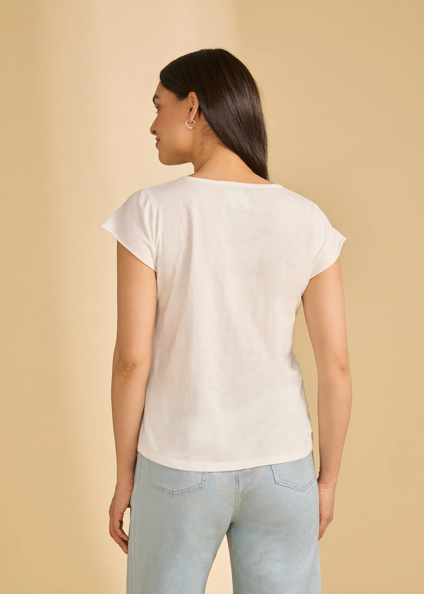 French Dressing Jeans - Short Sleeve Rainbow Hibiscus Top - SALE - ONLINE EXCLUSIVE