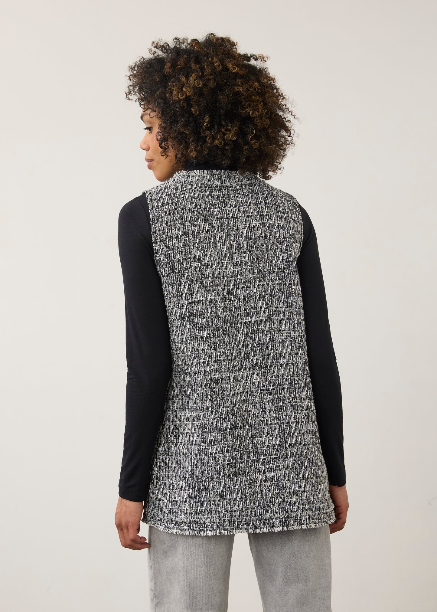 French Dressing Jeans - Long Tweed Vest