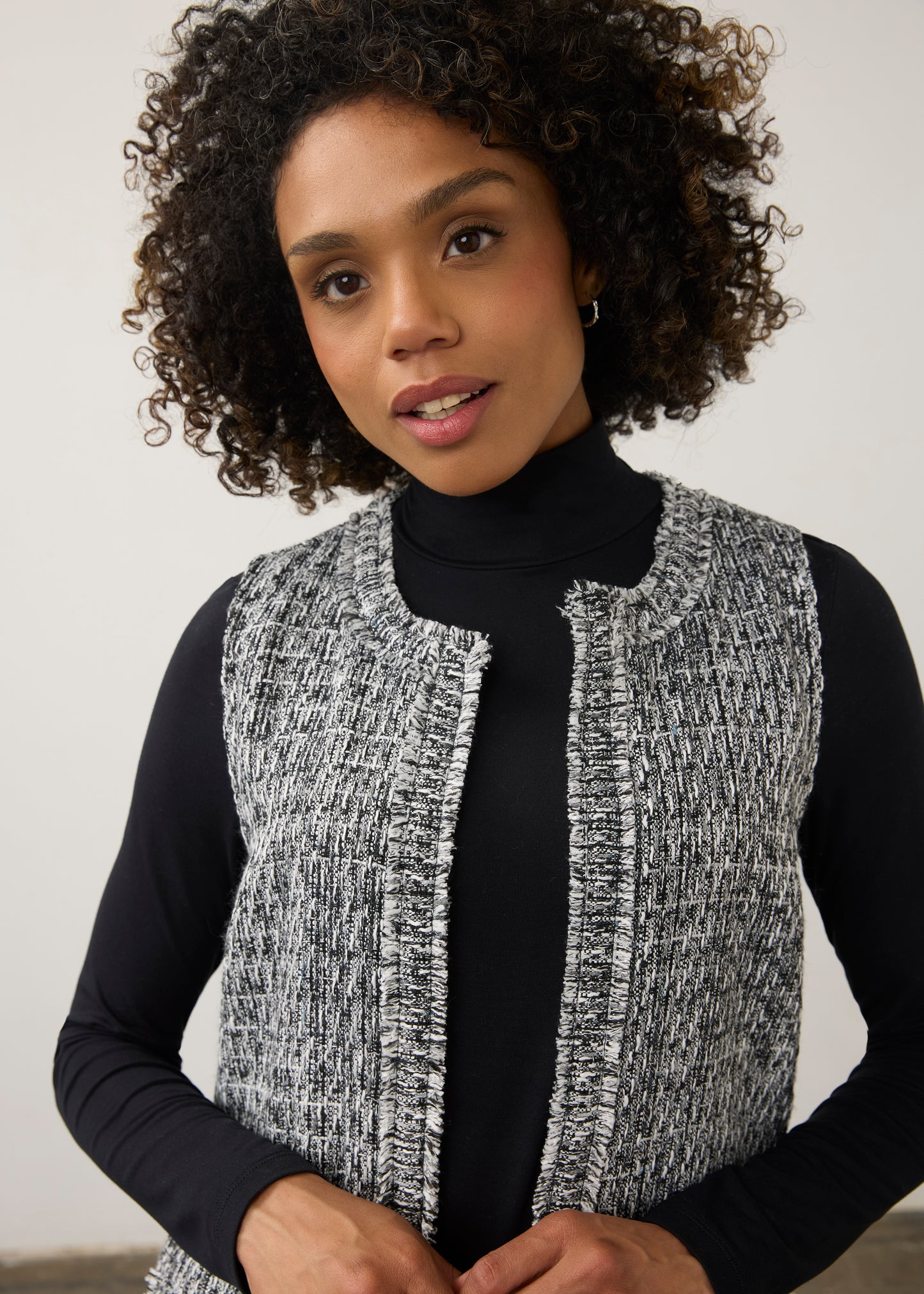 French Dressing Jeans - Long Tweed Vest