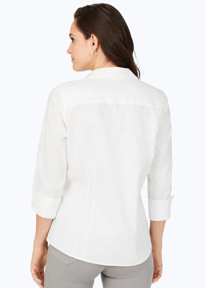 Foxcroft - Taylor Blouse 3/4 Sleeve