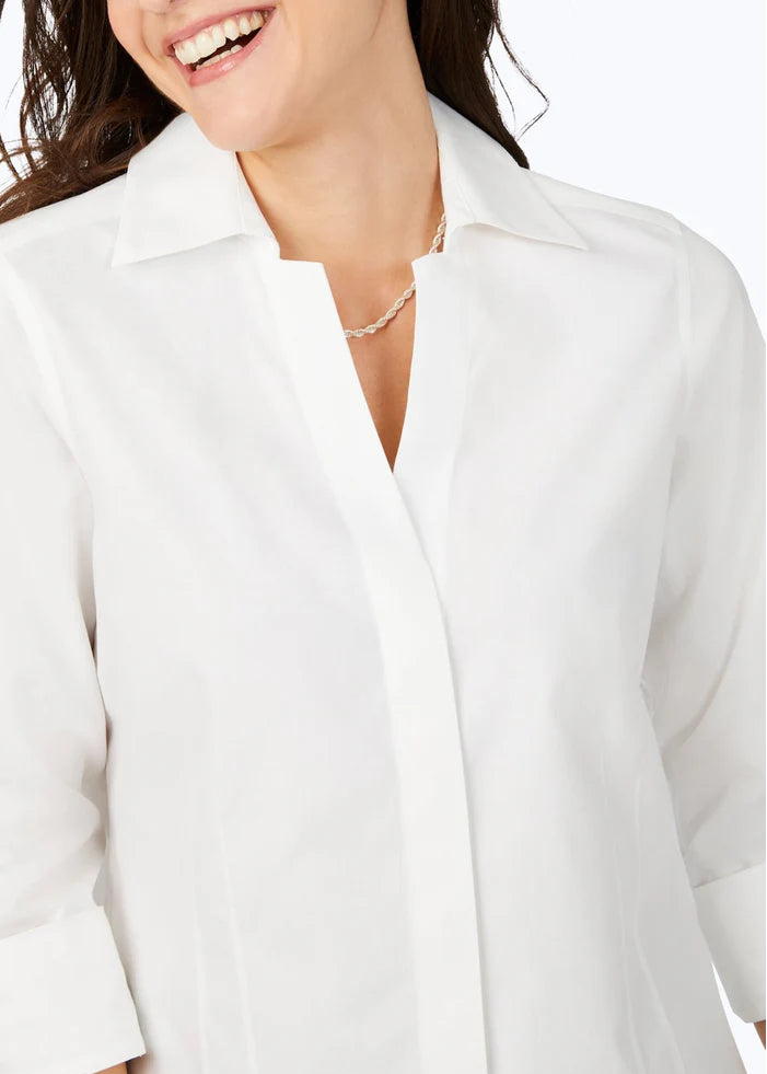 Foxcroft - Taylor Blouse 3/4 Sleeve