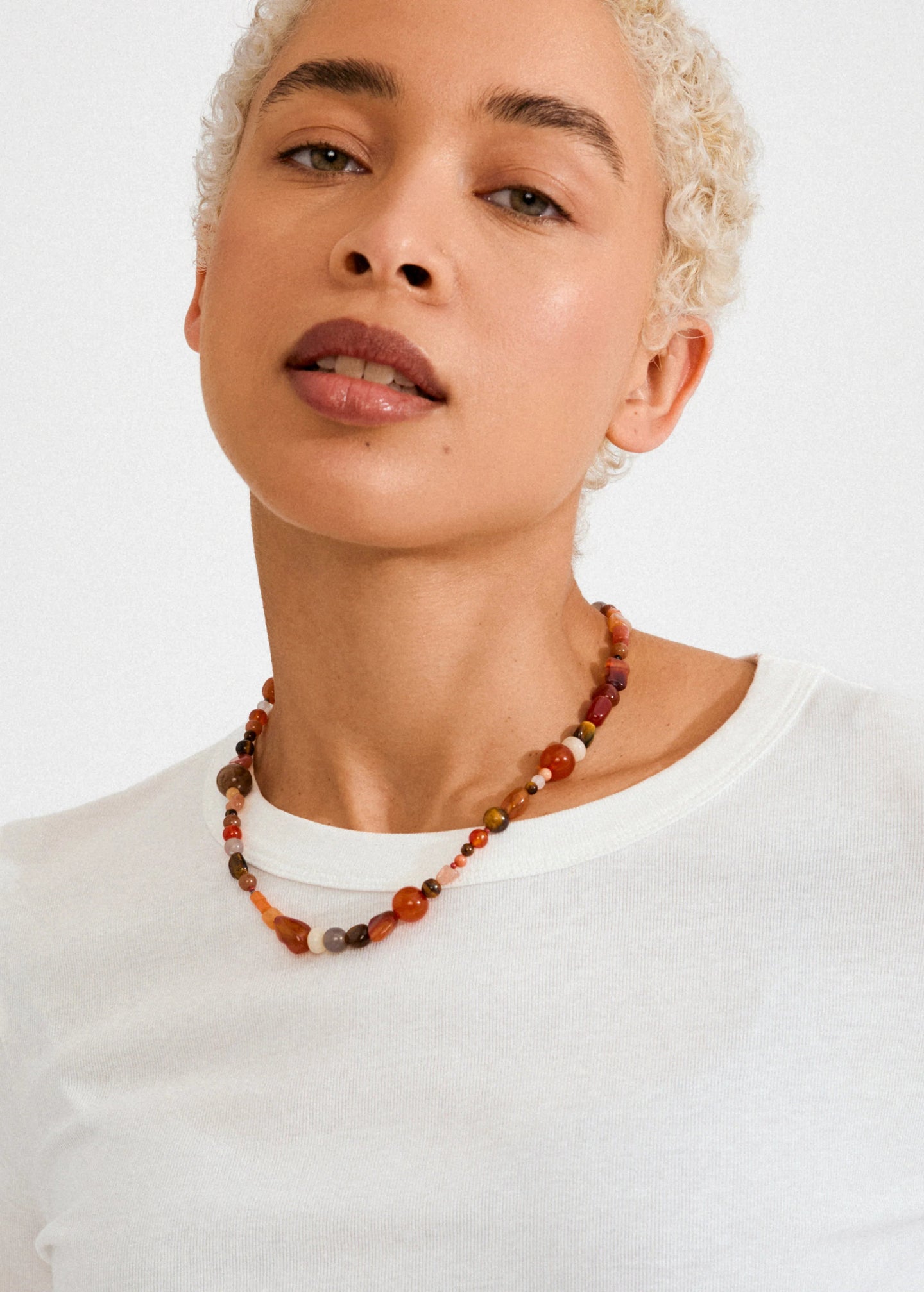 Pilgrim - Iris Semi Precious Stone Necklace