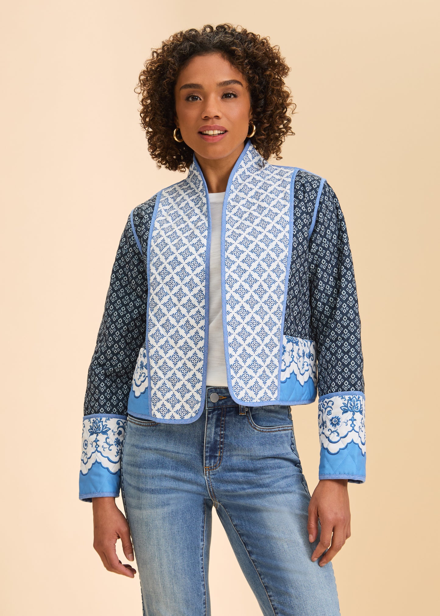 French Dressing Jeans - Reversible Quilted Jacket