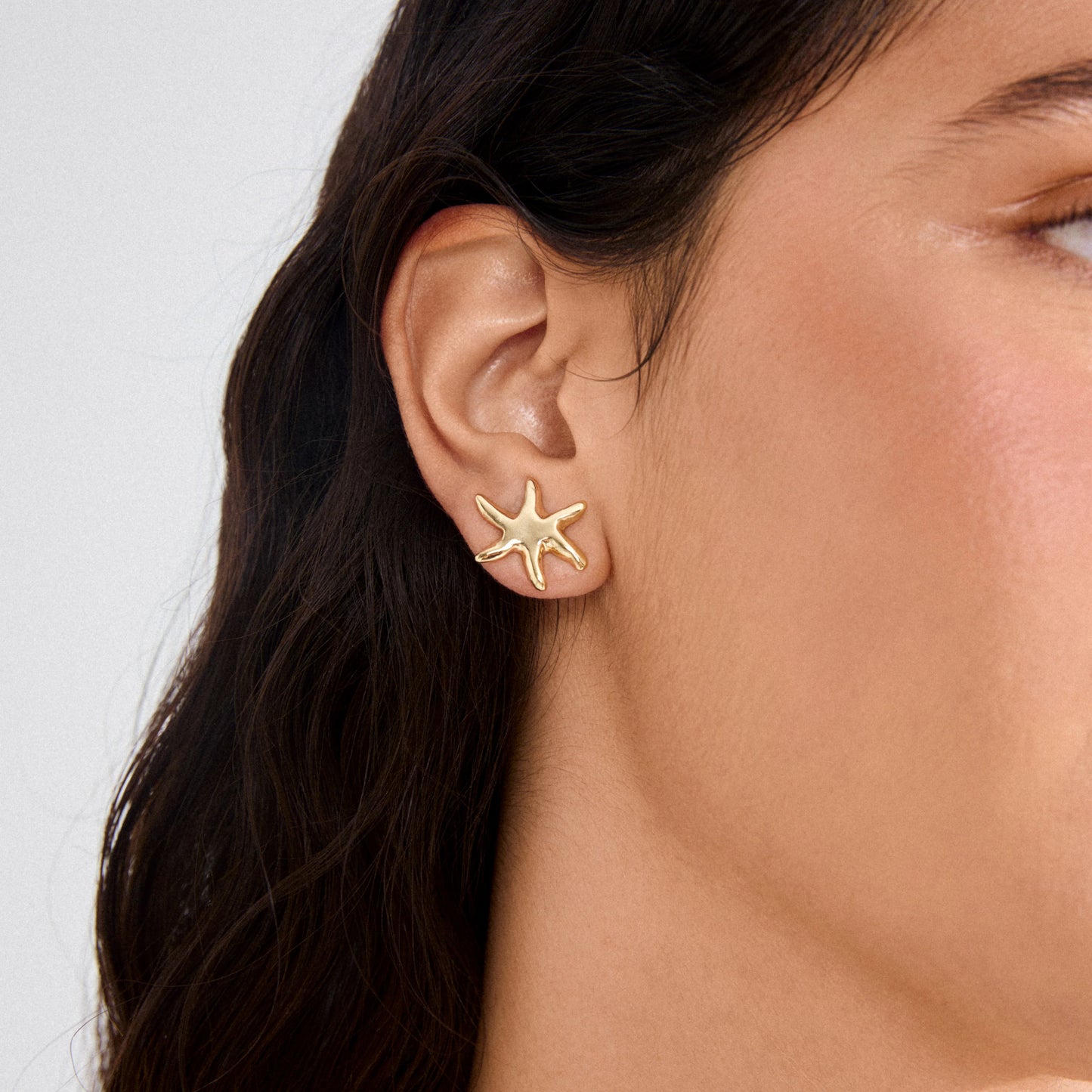 Pilgrim - Prism Recycled Chunky Starfish Earrings