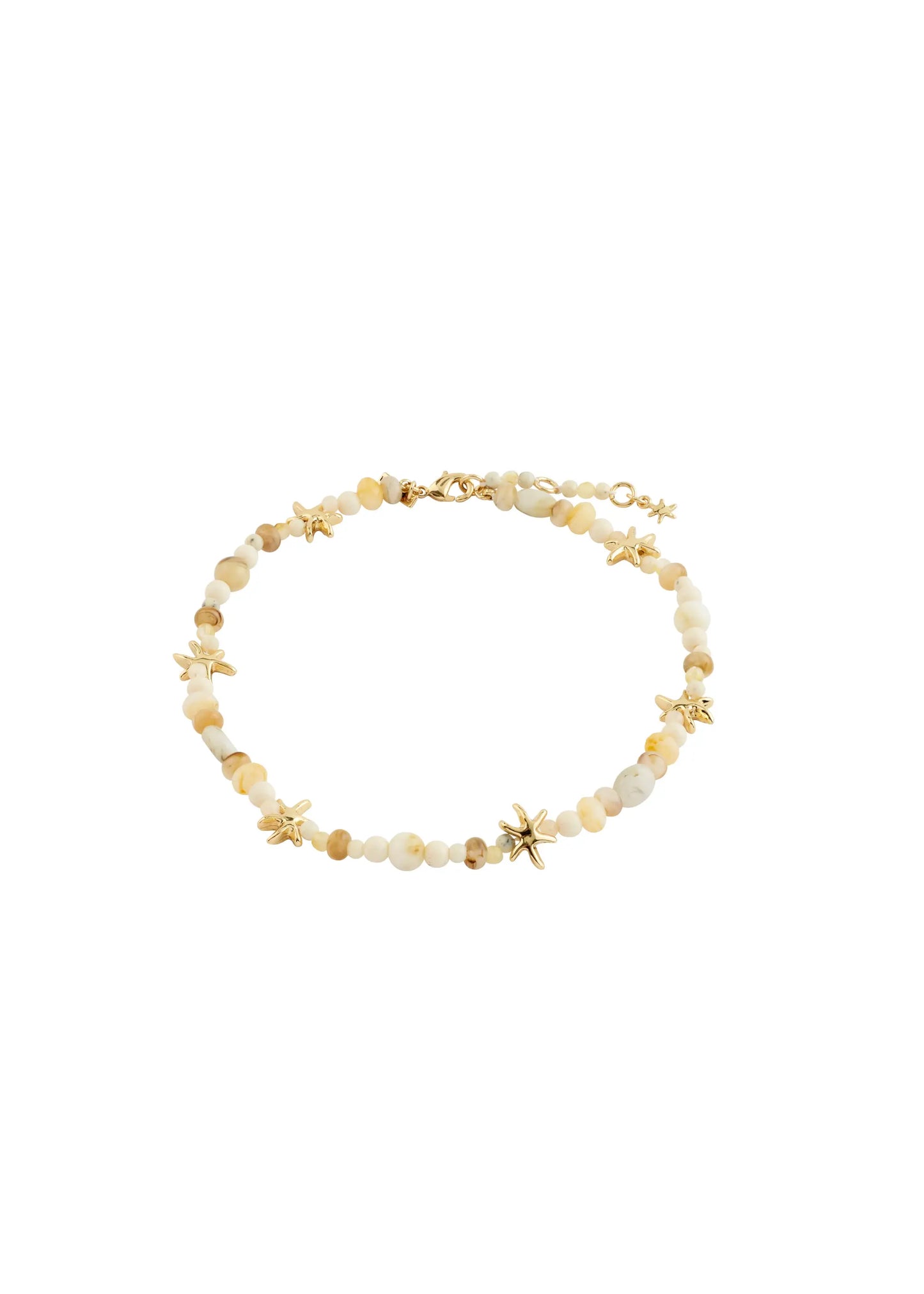 Pilgrim - Prism Recycled Beaded Ankle Chain