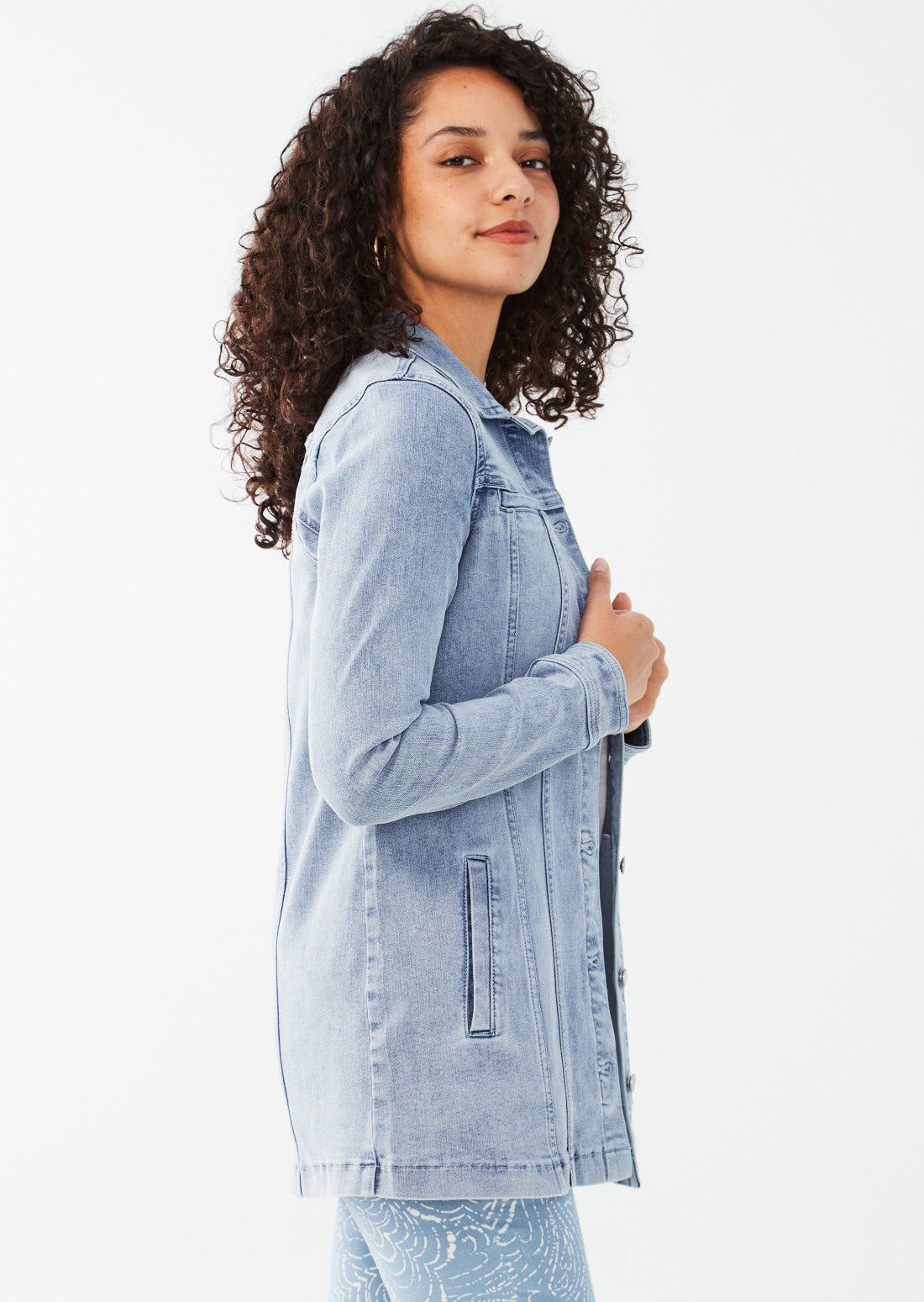 French Dressing Jeans - Long Denim Jacket