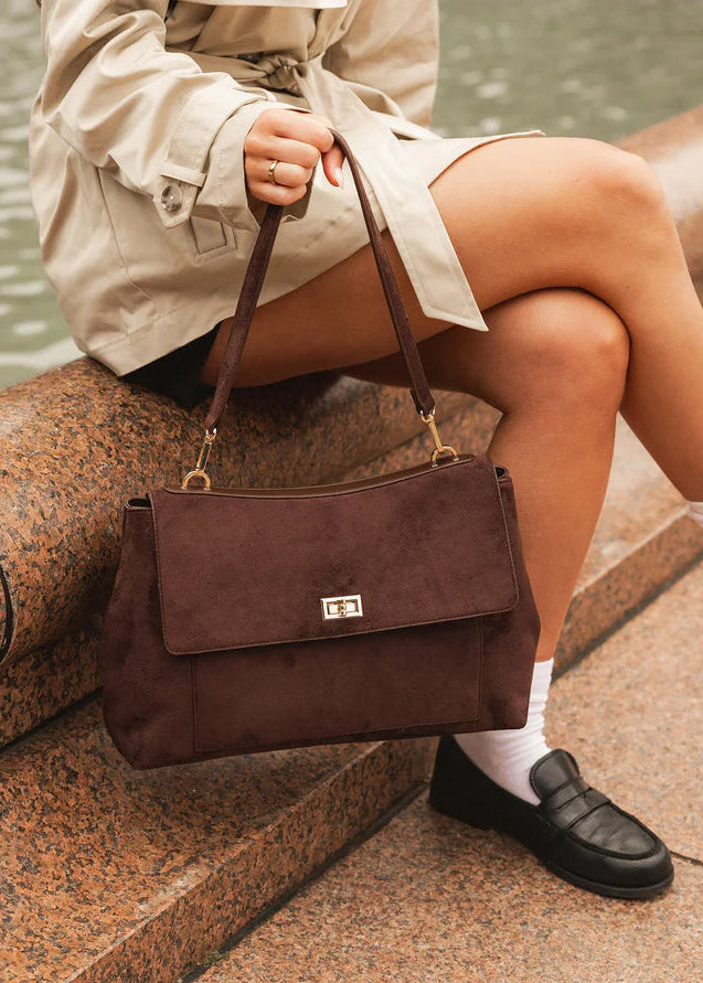 Louenhide - Arden Suede Shoulder Bag