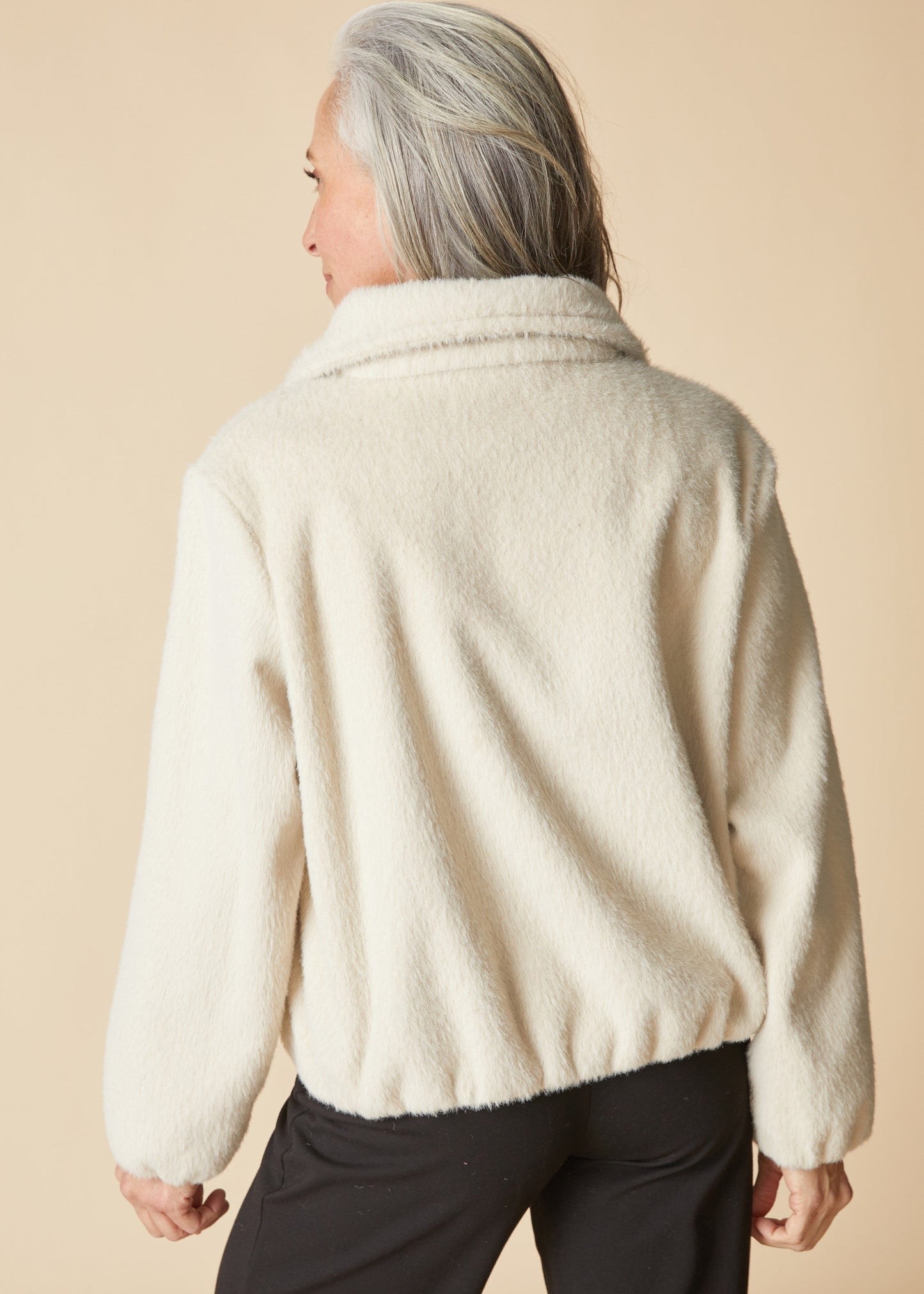 Habitat - Faux Fur Cocoon Jacket