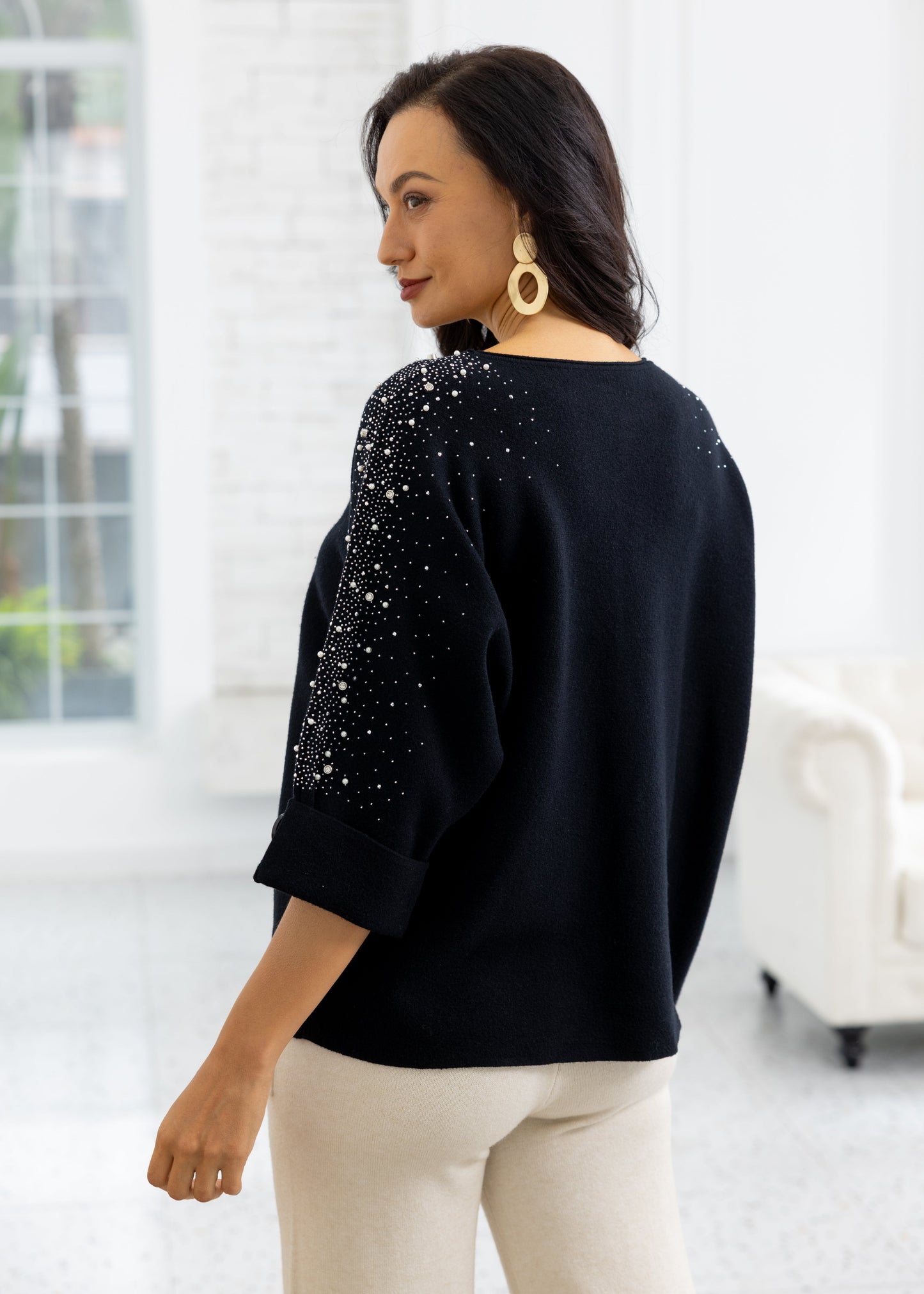 Orange - Everyday Knit Sweater