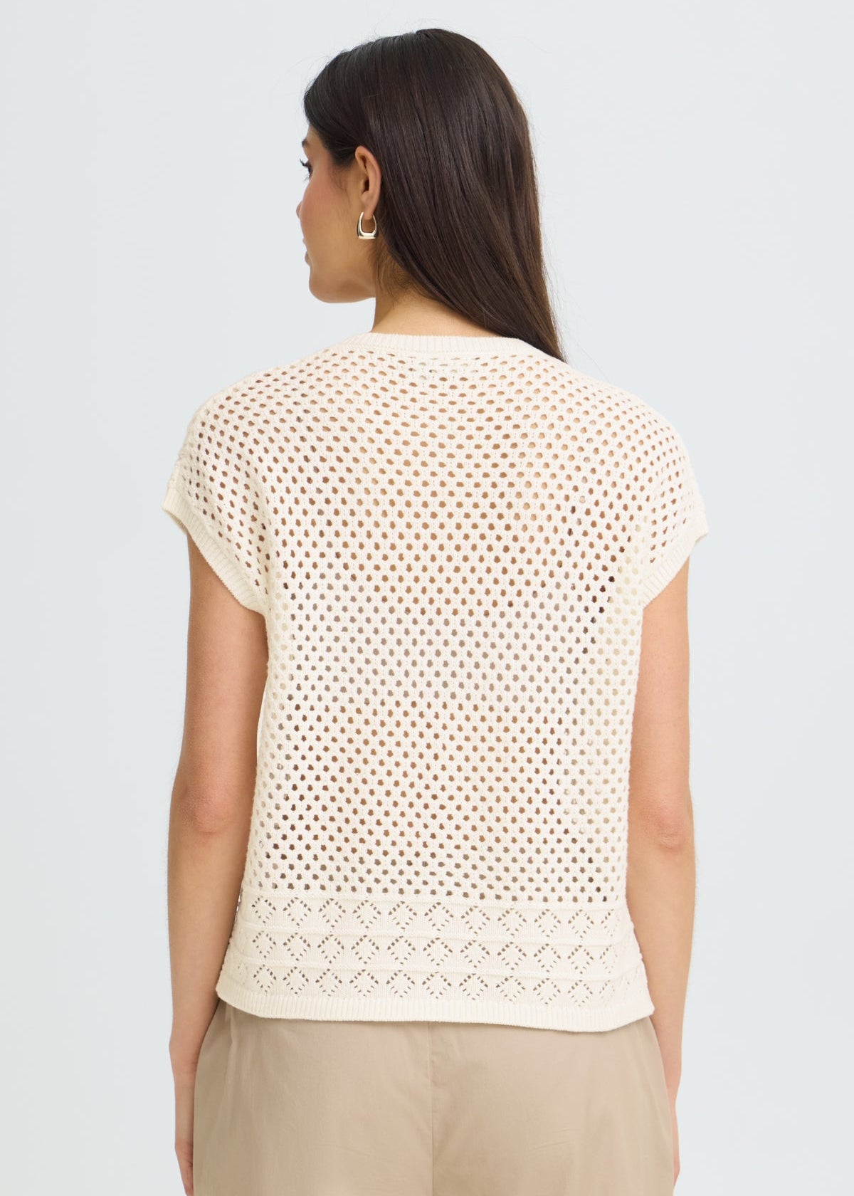 Fransa - Josa Open knit Cardigan