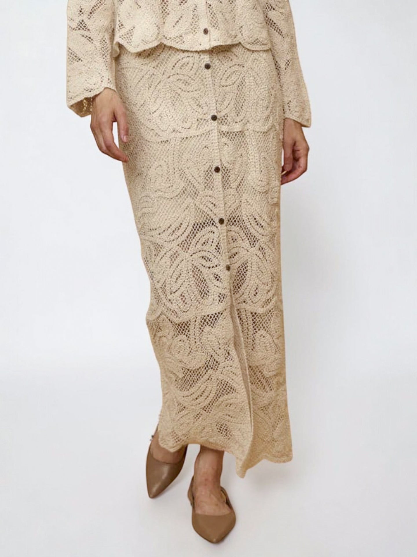 Fransa - Prim Long Skirt