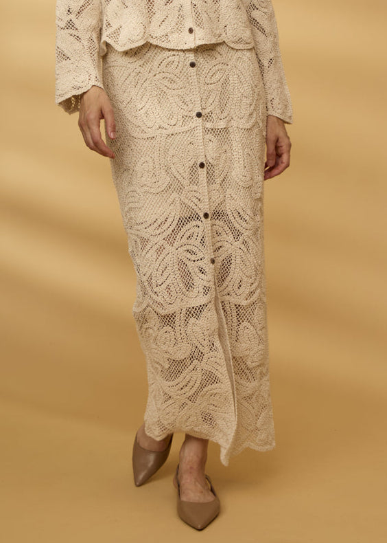 Fransa - Prim Long Skirt