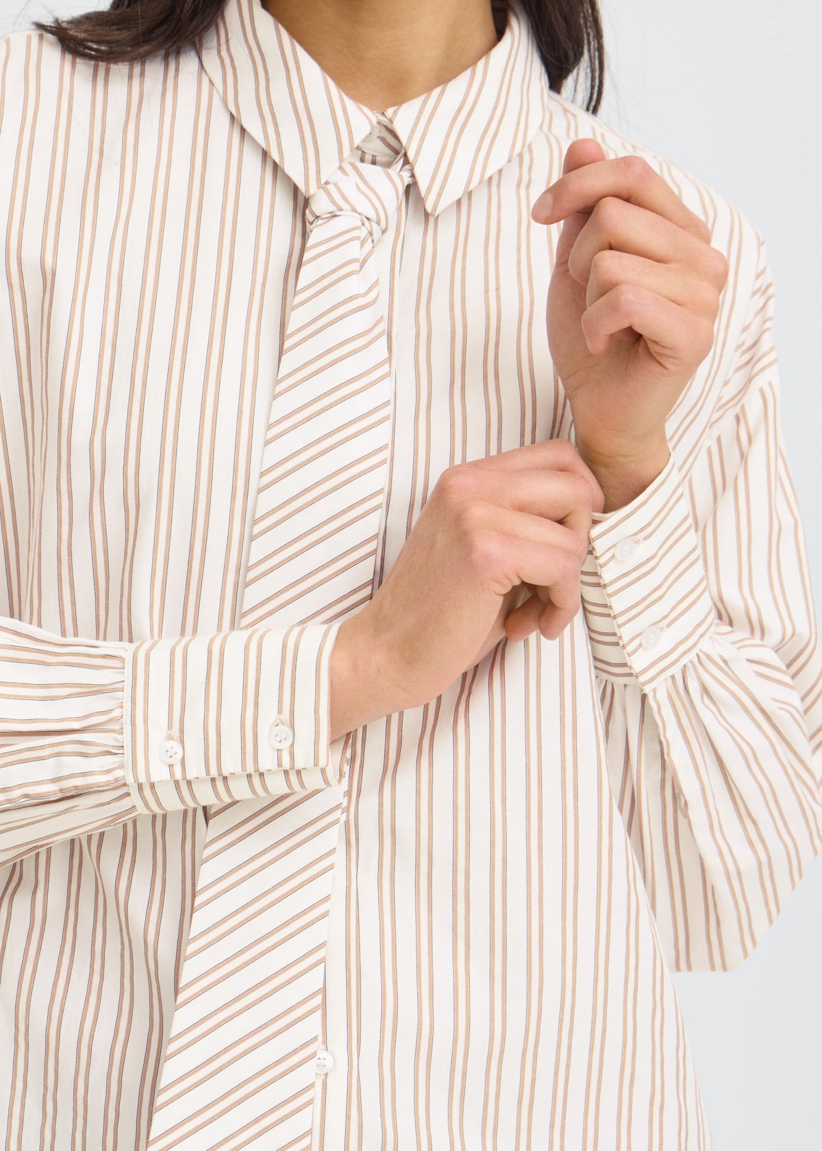 Fransa - Zaba Striped Shirt