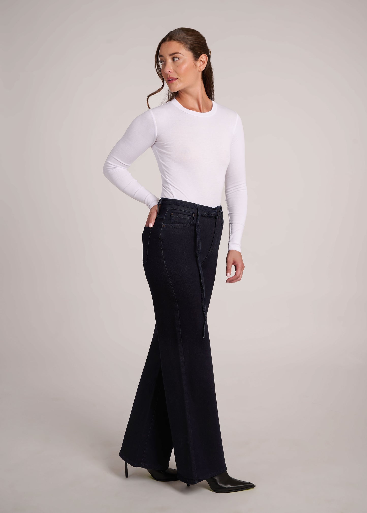 Yoga Jeans - Lily Wide Leg Jeans - Abel