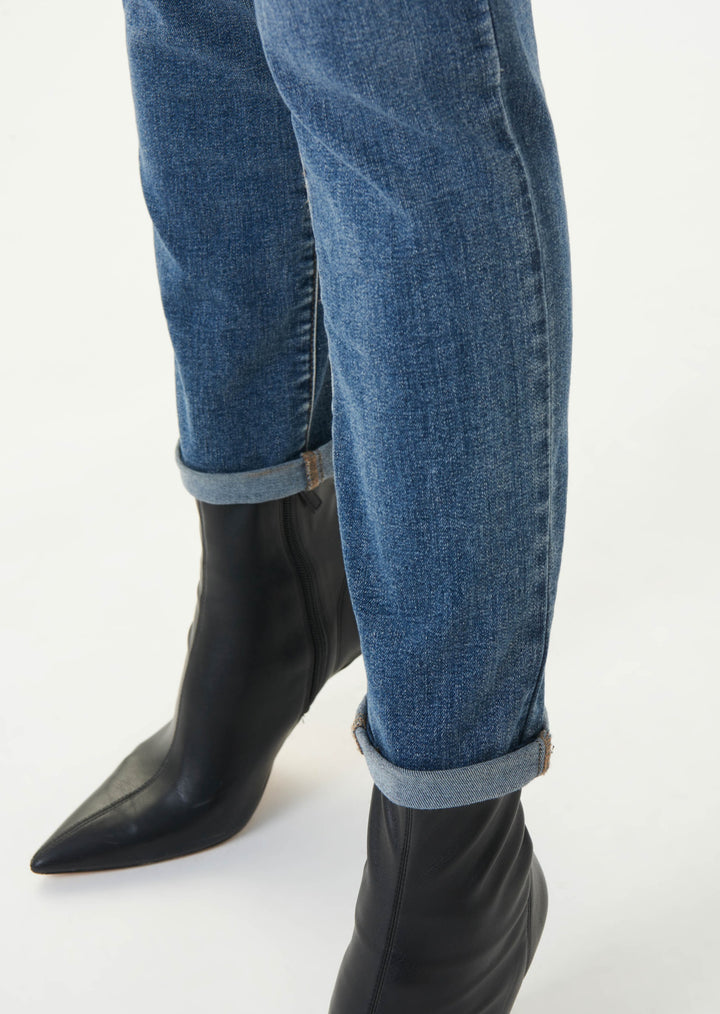 Joseph Ribkoff - Cropped Jeans With Rolled Hem