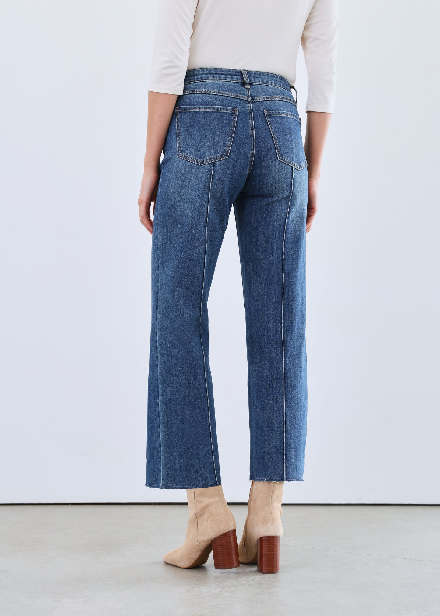 French Dressing Jeans - Olivia Wide Ankle Jean - SALE