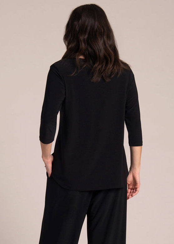 Sympli - 3/4 Sleeve Go To Classic Tee - Basic Colors