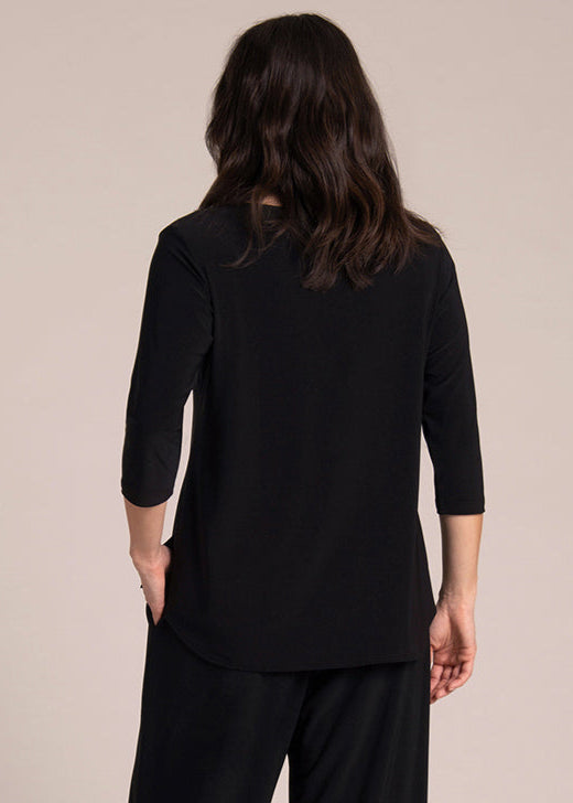 Sympli - 3/4 Sleeve Go To Classic Tee - Basic Colors
