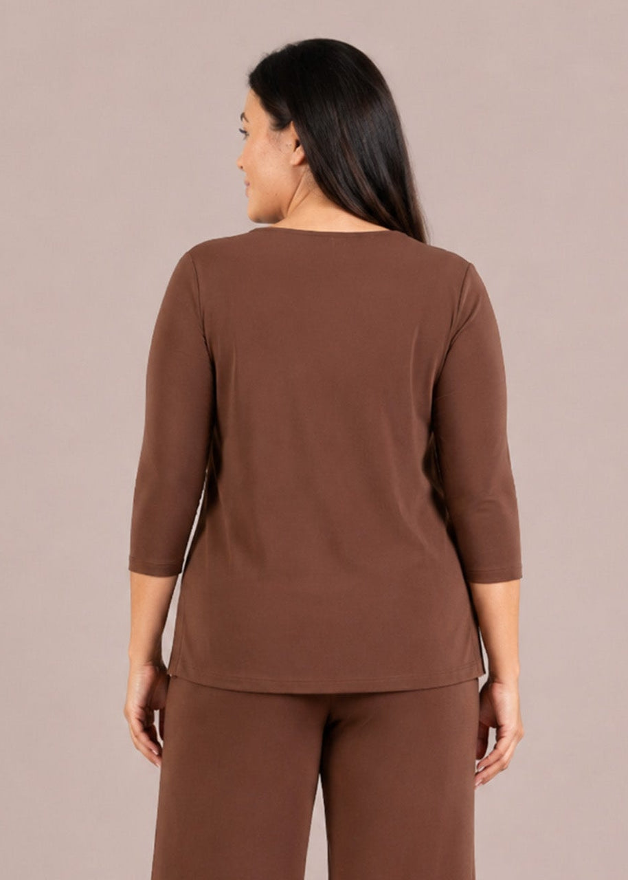 Sympli - 3/4 Sleeve Go To Classic Tee