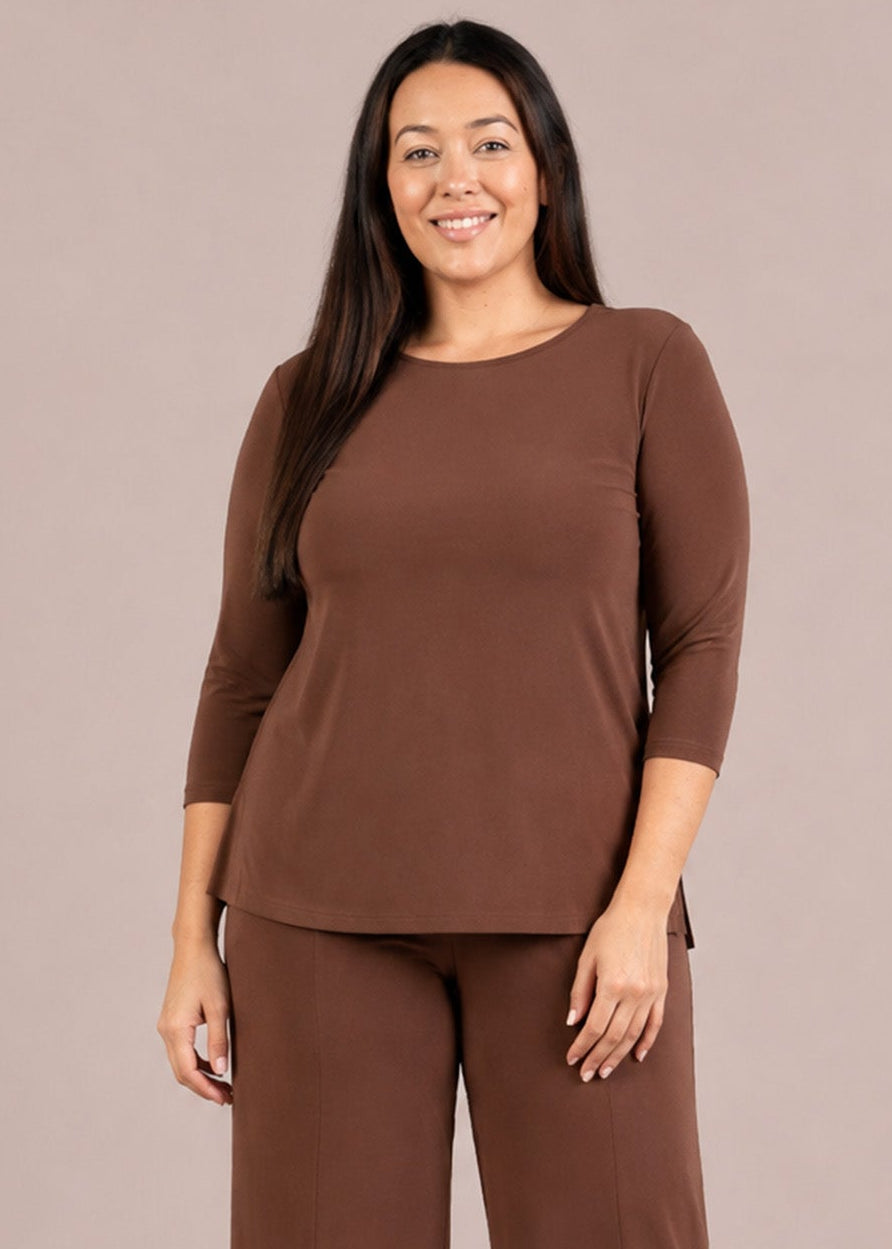 Sympli - 3/4 Sleeve Go To Classic Tee