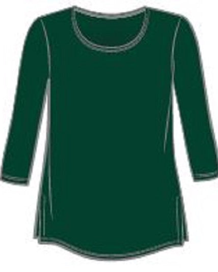 Sympli - 3/4 Sleeve Go To Classic Tee - Basic Colors