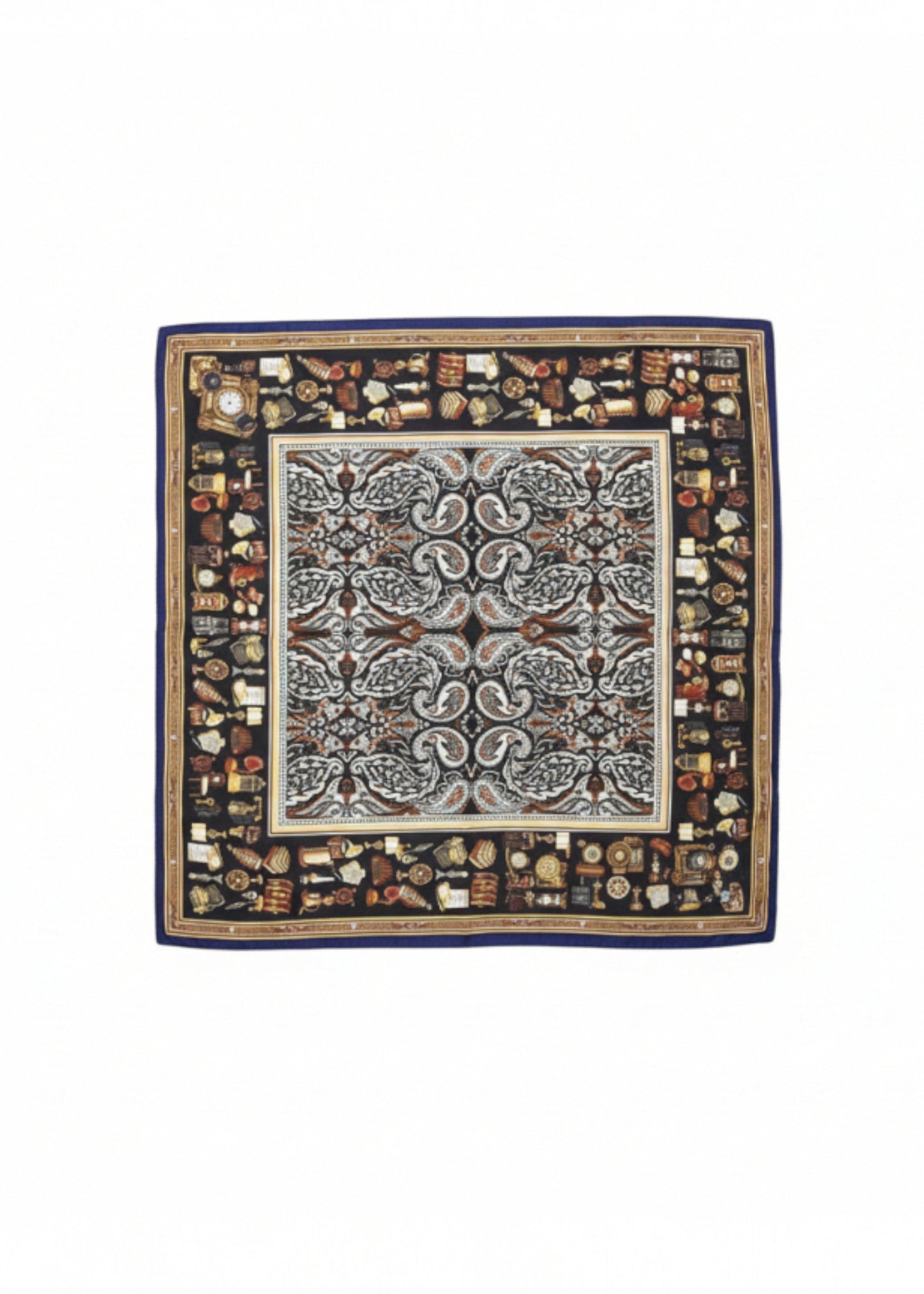 Tom & Eva -Reversible Vintage Paisley Scarf