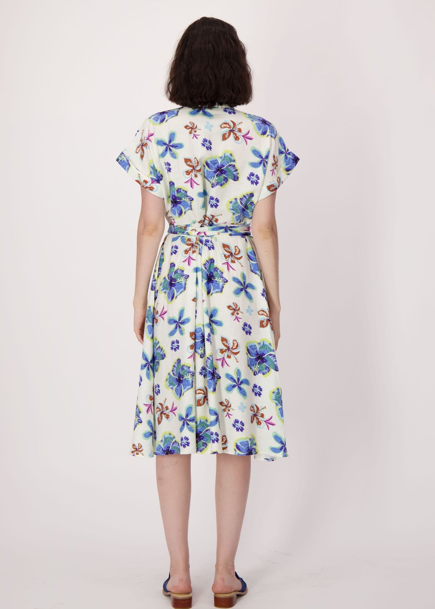 Spanner - Floral Bloom Tie Waist Dress - SALE