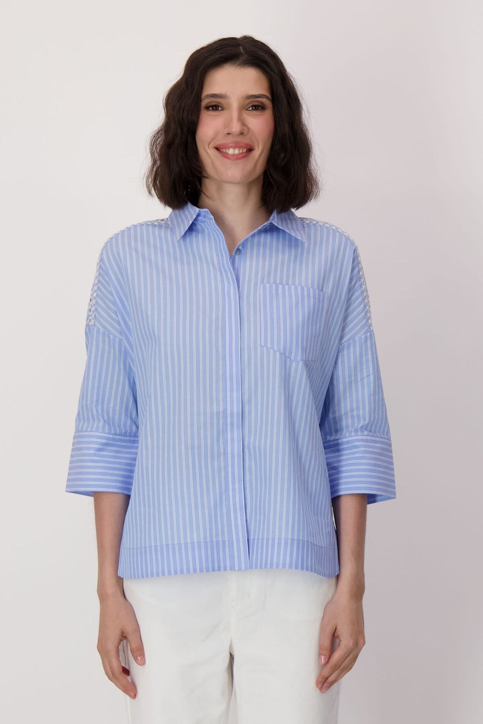 Spanner - Palm Embroidered Cotton Shirt - SALE