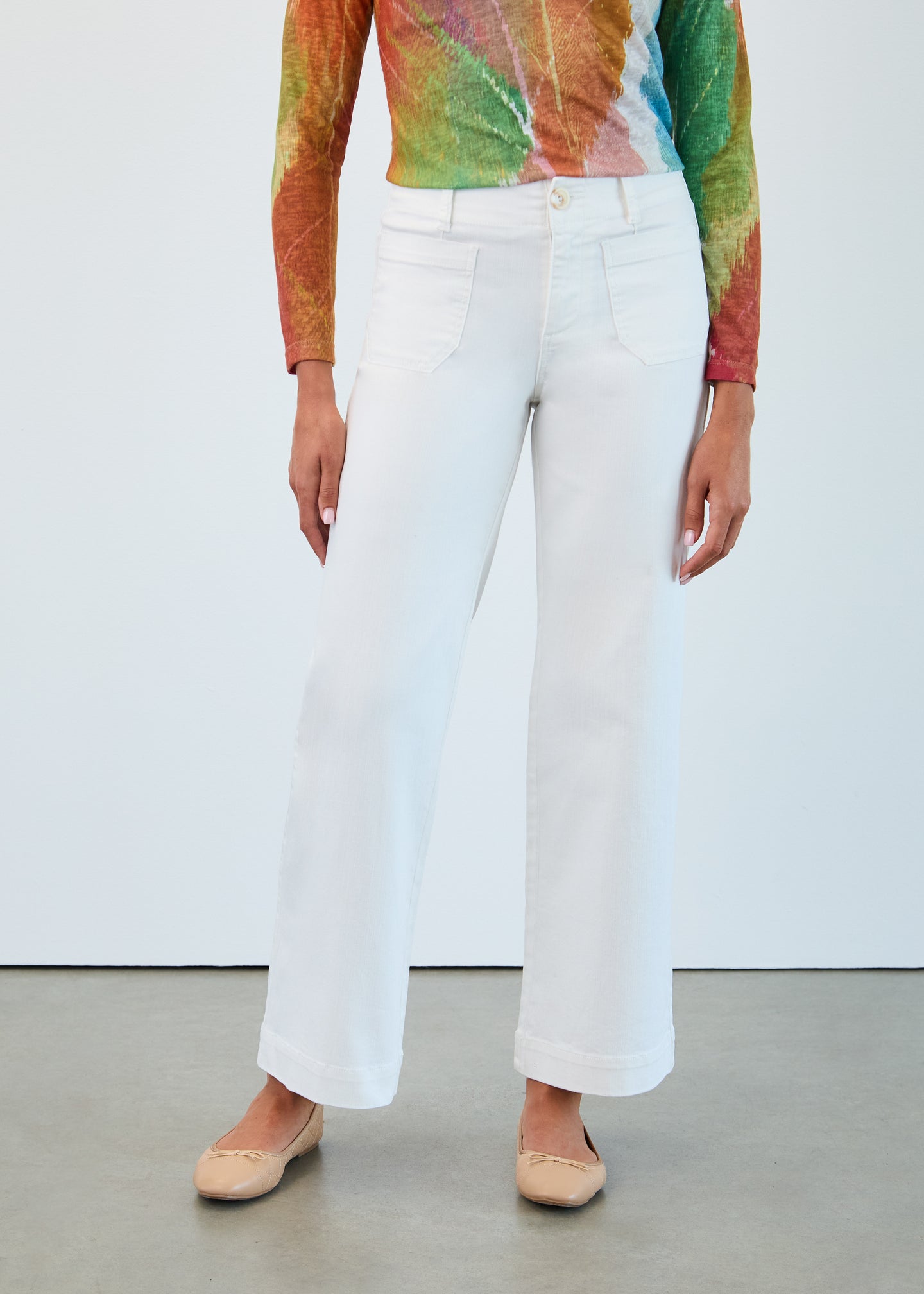 French Dressing Jeans - Olivia Wide Leg Denim Pant - SALE