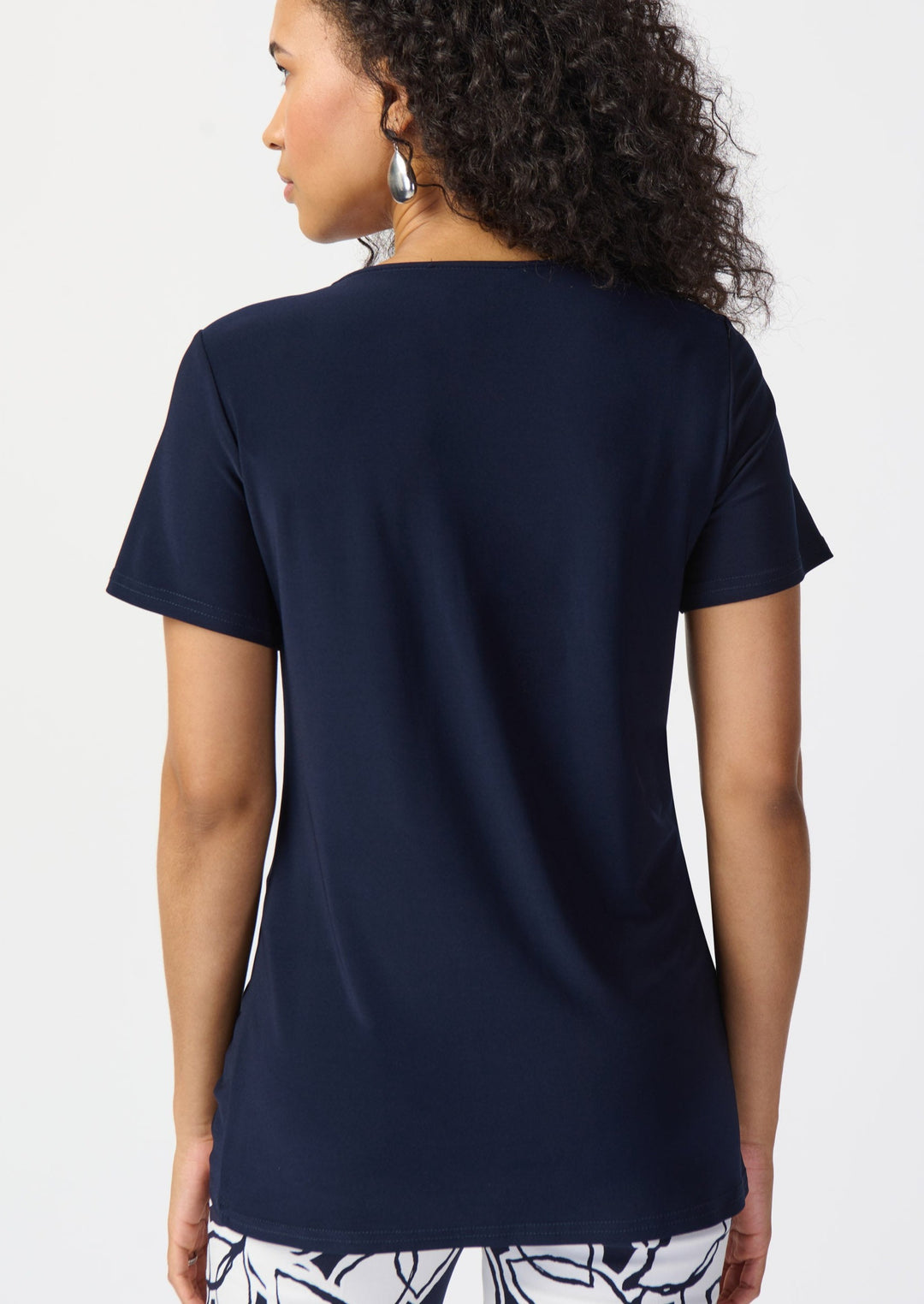 Joseph Ribkoff - Silky Knit Top with Knot Detail