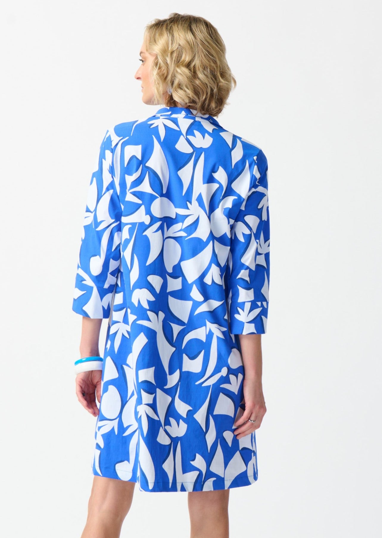 Joseph Ribkoff - Abstract Print Trapeze Dress