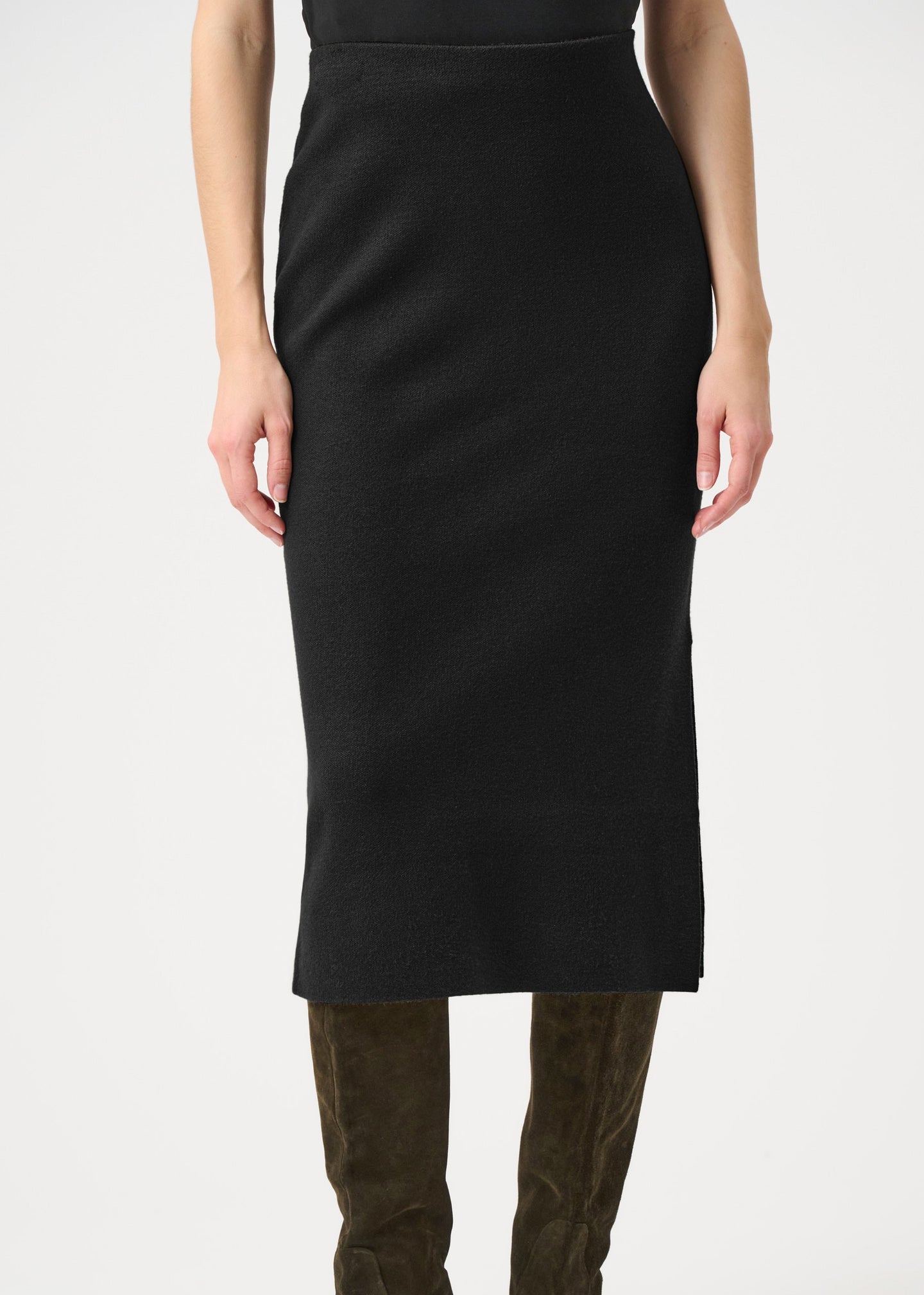 Joseph Ribkoff - Sweater Knit Midi Skirt