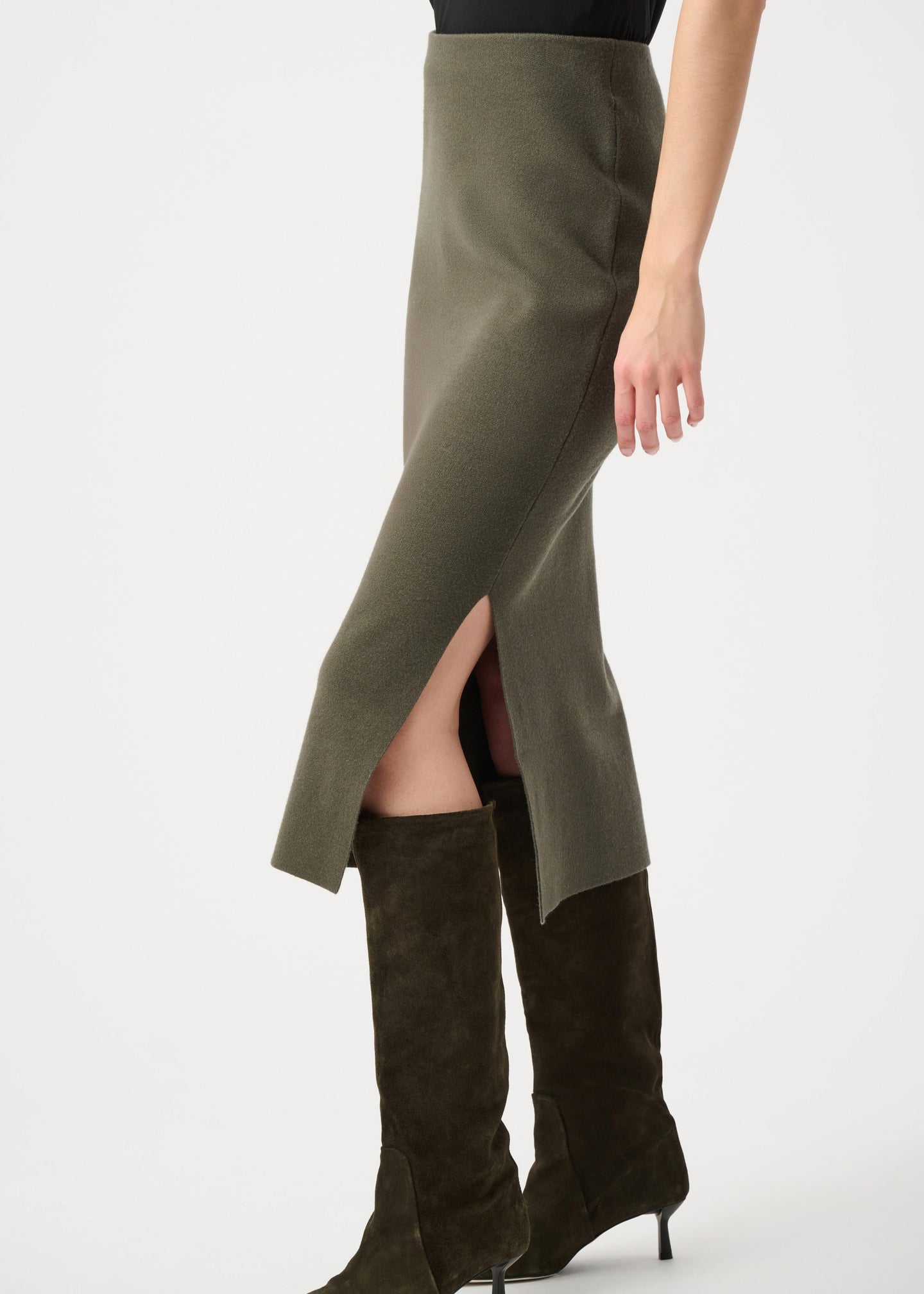 Joseph Ribkoff - Sweater Knit Midi Skirt
