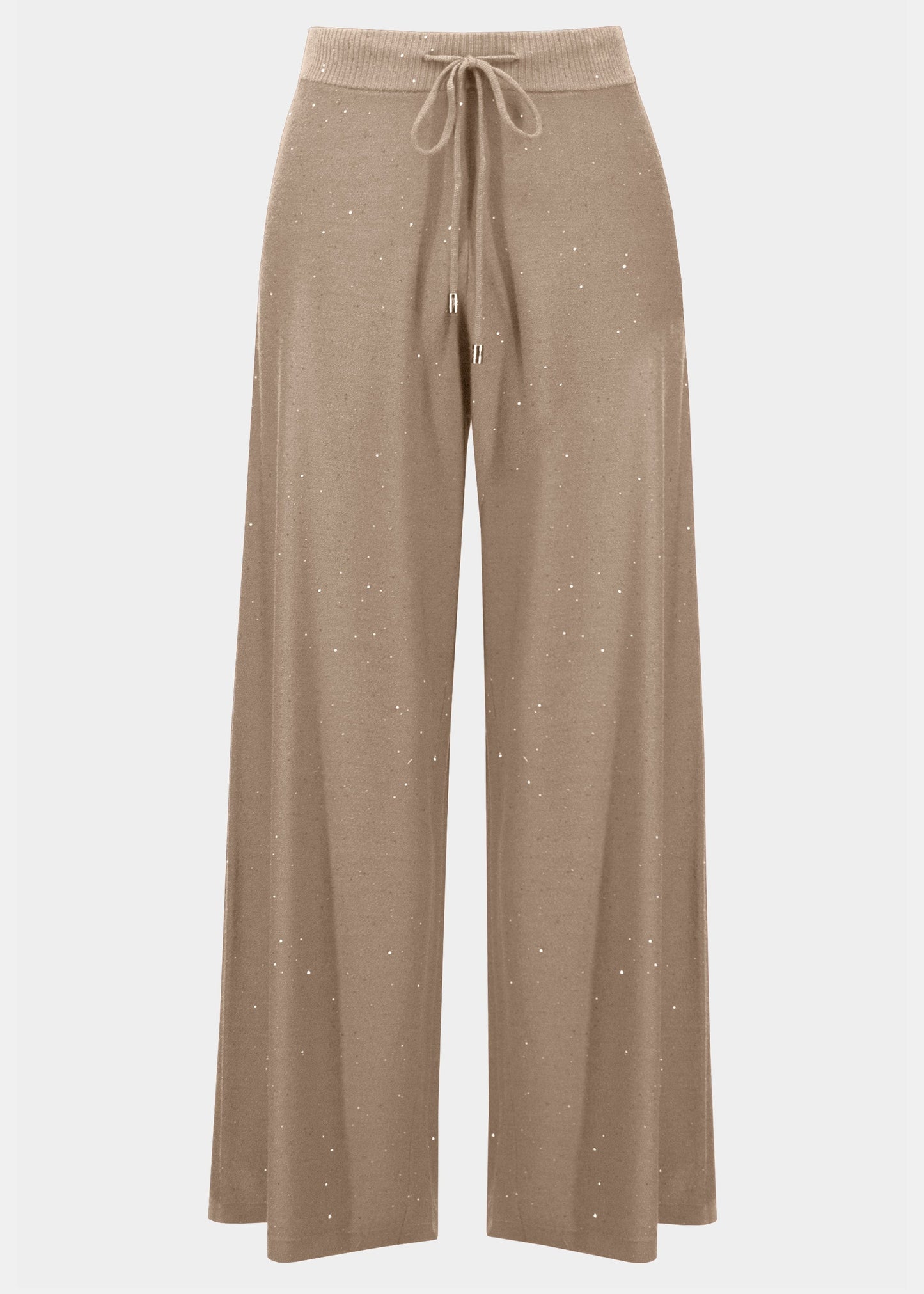 Joseph Ribkoff - Sequined Sweater Knit Culotte Pants